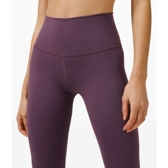 Lululemon Wunder Under High-Rise Tight 28" Luxtreme in Grape Thistle Size 8 - Picture 5 of 10